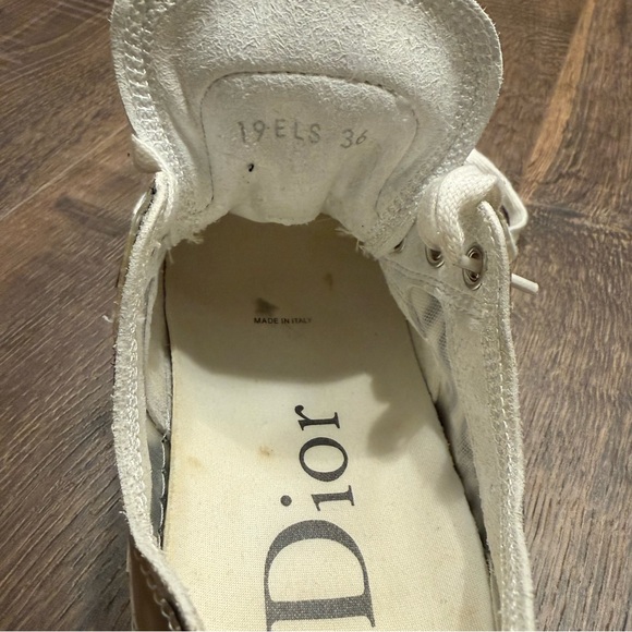 Christian Dior B23 Sz 36 / 5.5-6 women’s low top sneaker Stussy - Picture 13 of 13